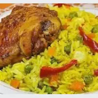 Arroz a la Jardinera + Pechuga Parri