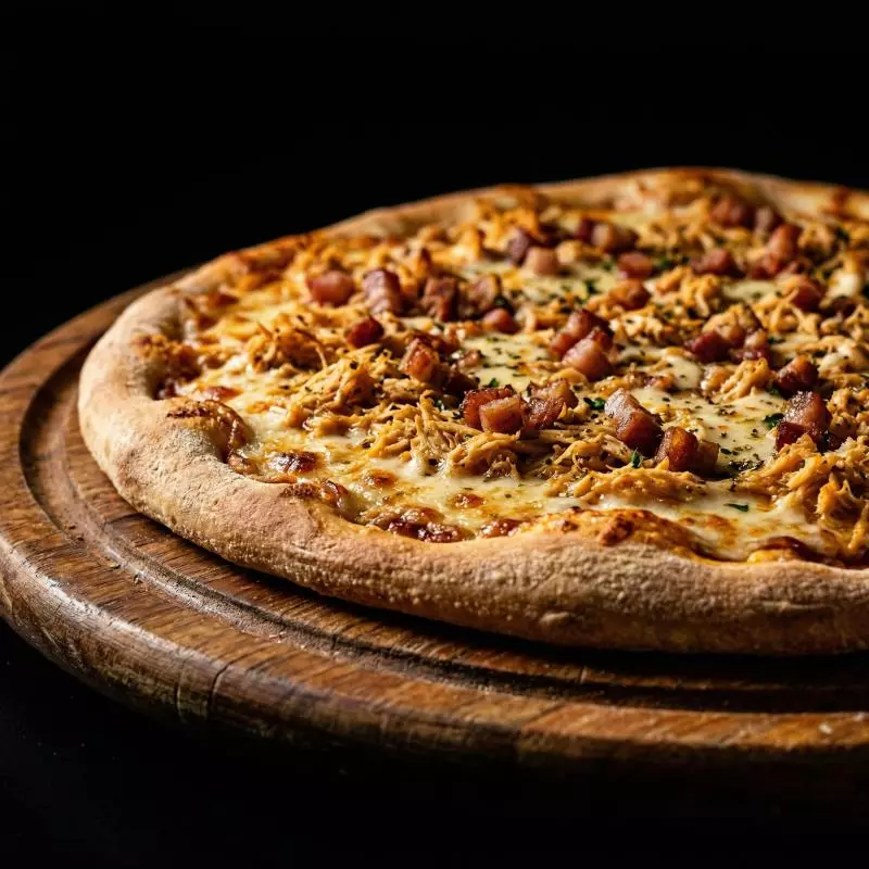 Pizza Frango com Bacon