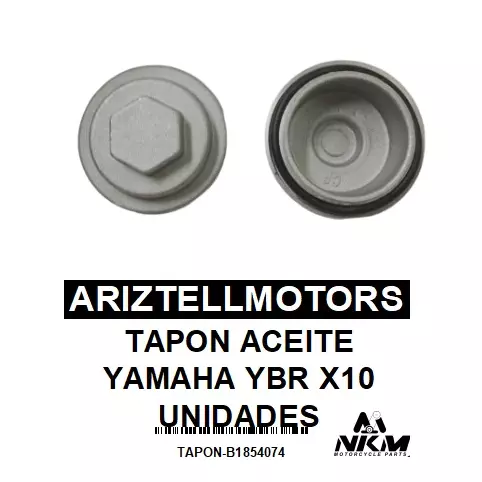 TAPON ACEITE YAMAHA YBR X10 UNIDADES