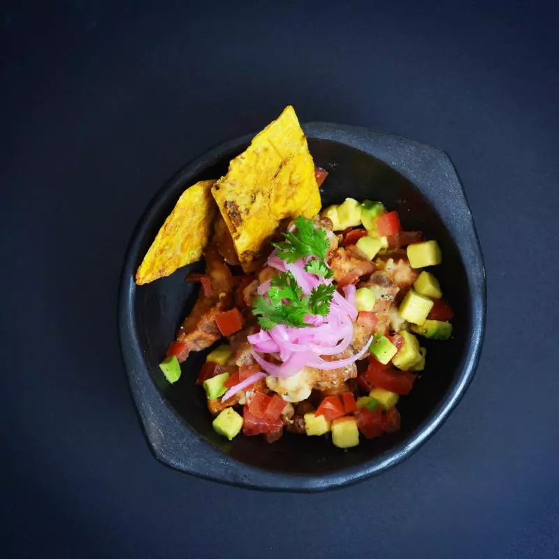 Ceviche de chicharrón