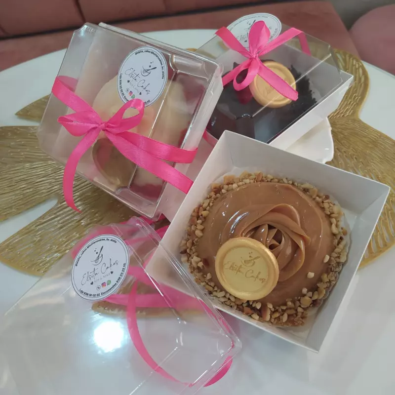 Mini Vulcões com cobertura