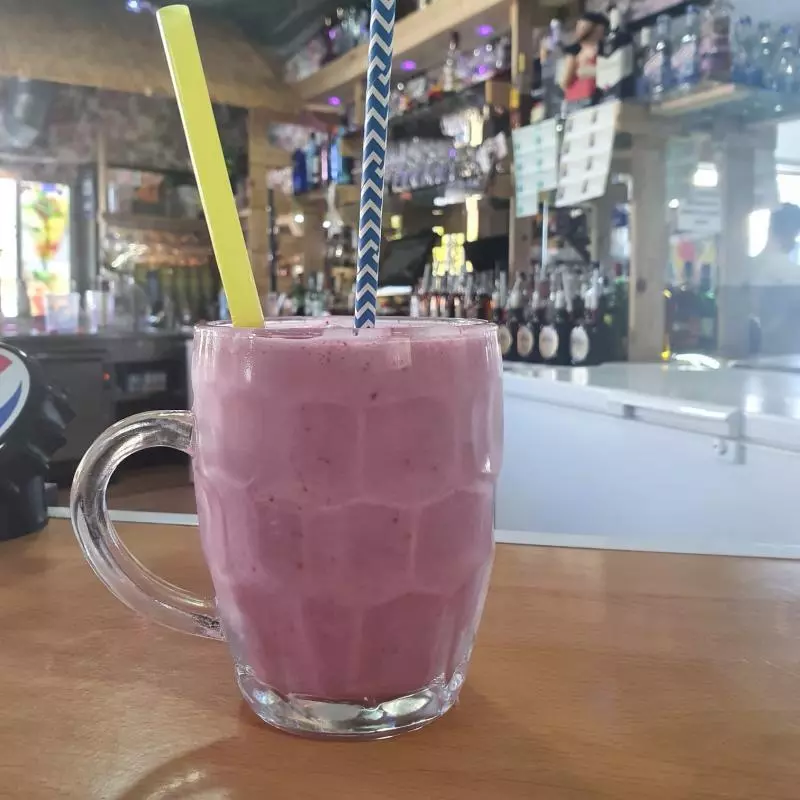 Zumo natural en agua