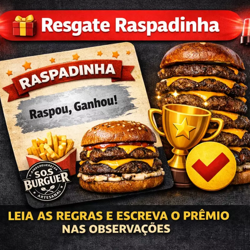 🎁 Resgate de prêmio da raspadinha