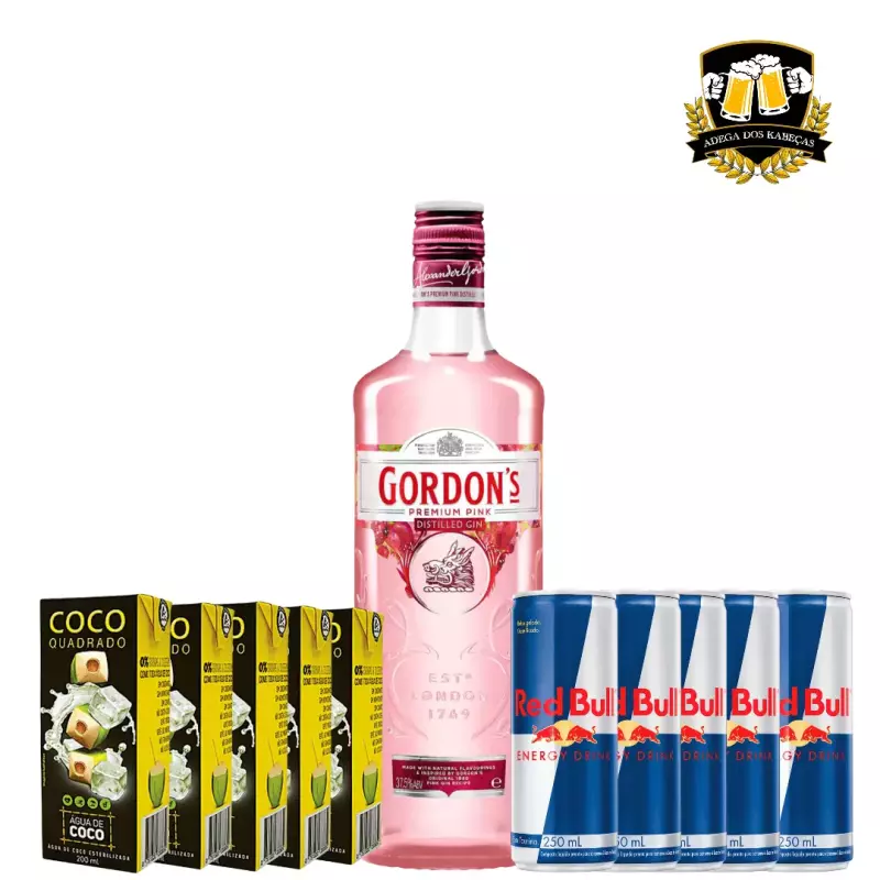 Gordons Pink C/Red bull