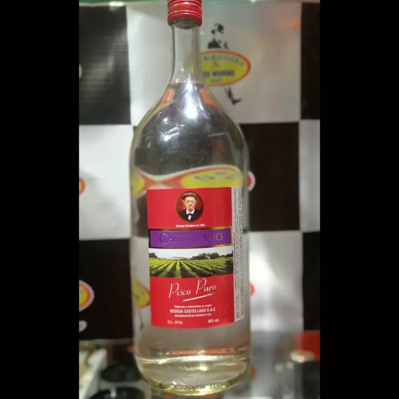 CASTELLANO PISCO PURO 2 LITROS