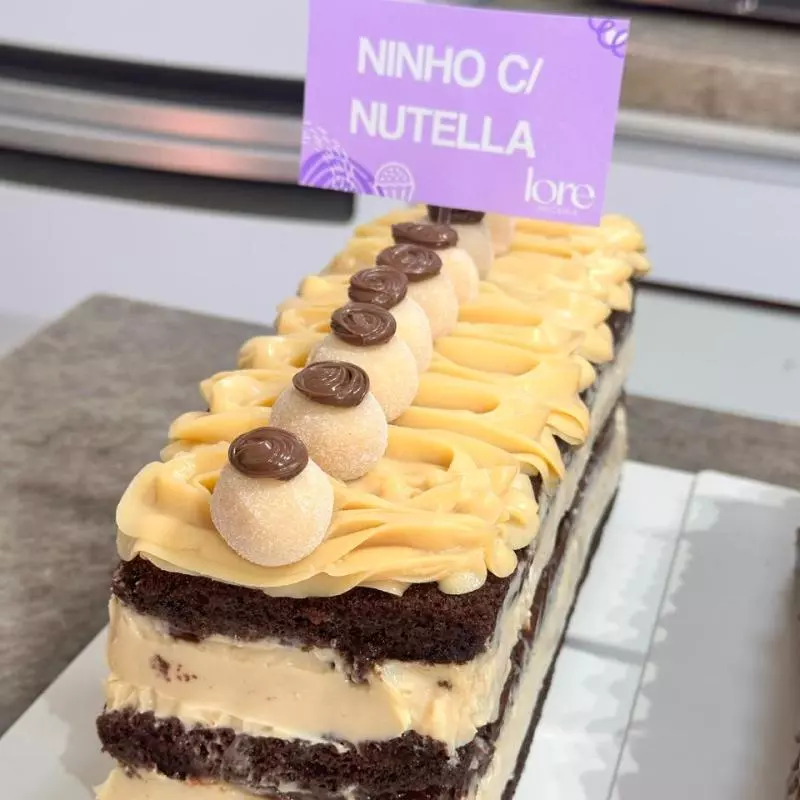 NINHO COM NUTELLA