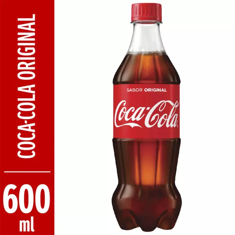 Coca cola Pet 600 ml