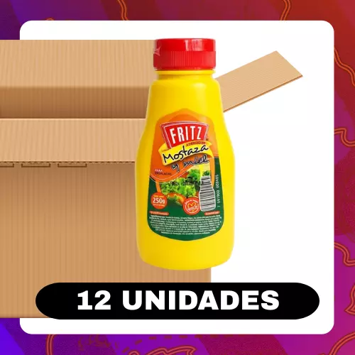 Bulto Fritz Mostaza Miel 250g