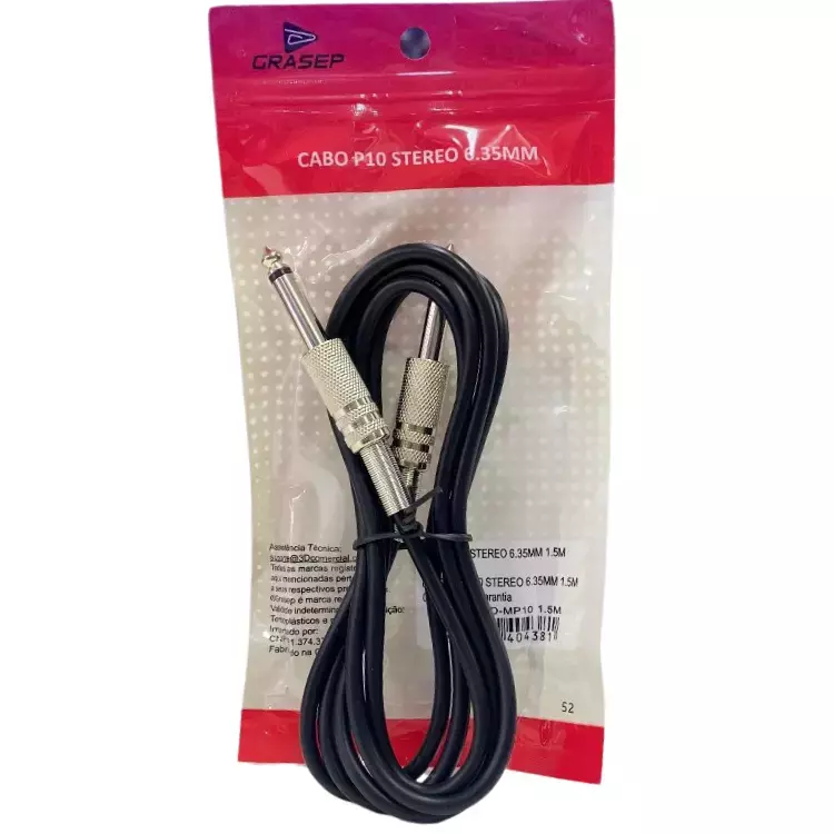 CABO P10 X P10 GRASEP 1,5M D-MP10