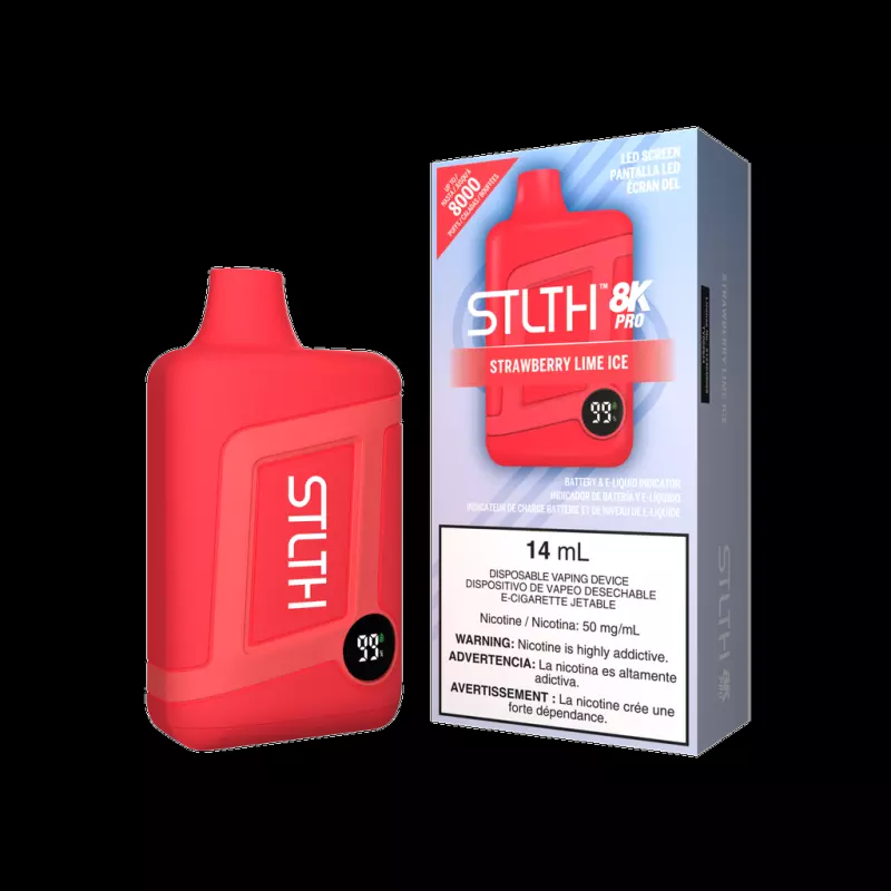 STRAWBERRY LIME ICE 🍓 (8.000 PUFFS)