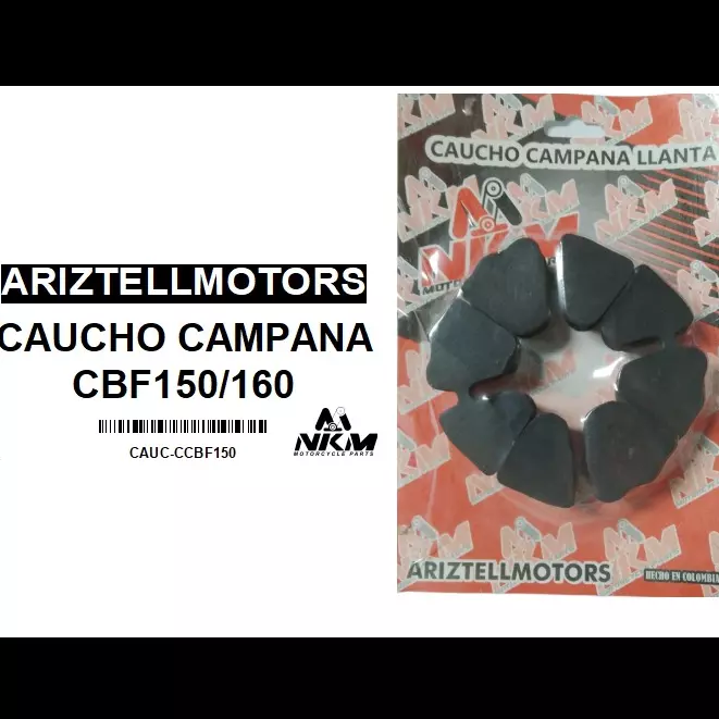CAUCHO CAMPANA CBF150/160
