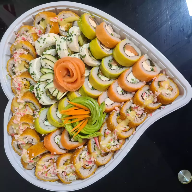 Tortas, barcos, corazón de 60 piezas