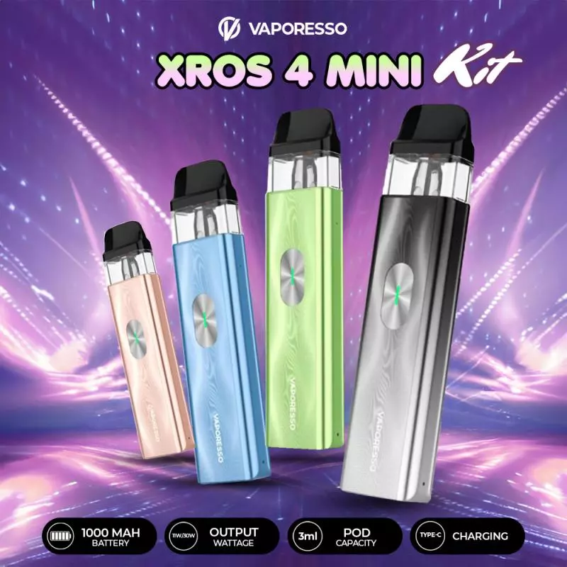 VAPORESSO POD SYSTEM XROS 4 MINI