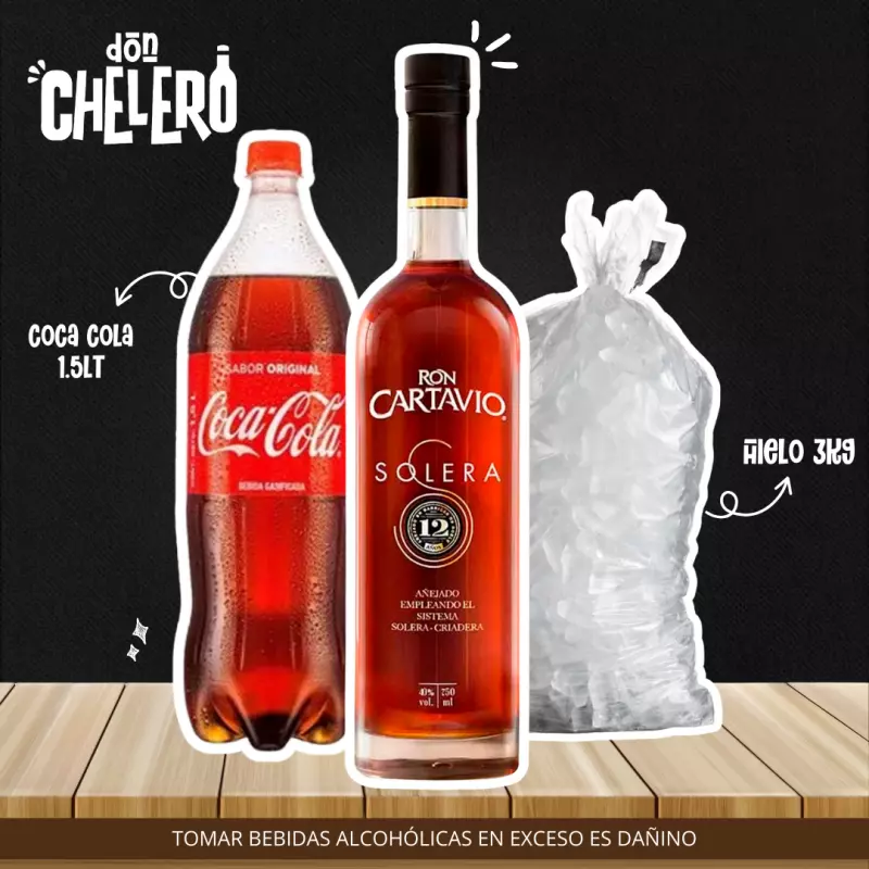CARTAVIO SOLERA 12 AÑOS X 750 ML.