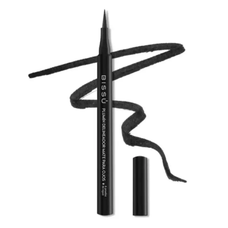 PLUMIN DELINEADOR NEGRO MATTE BISSU