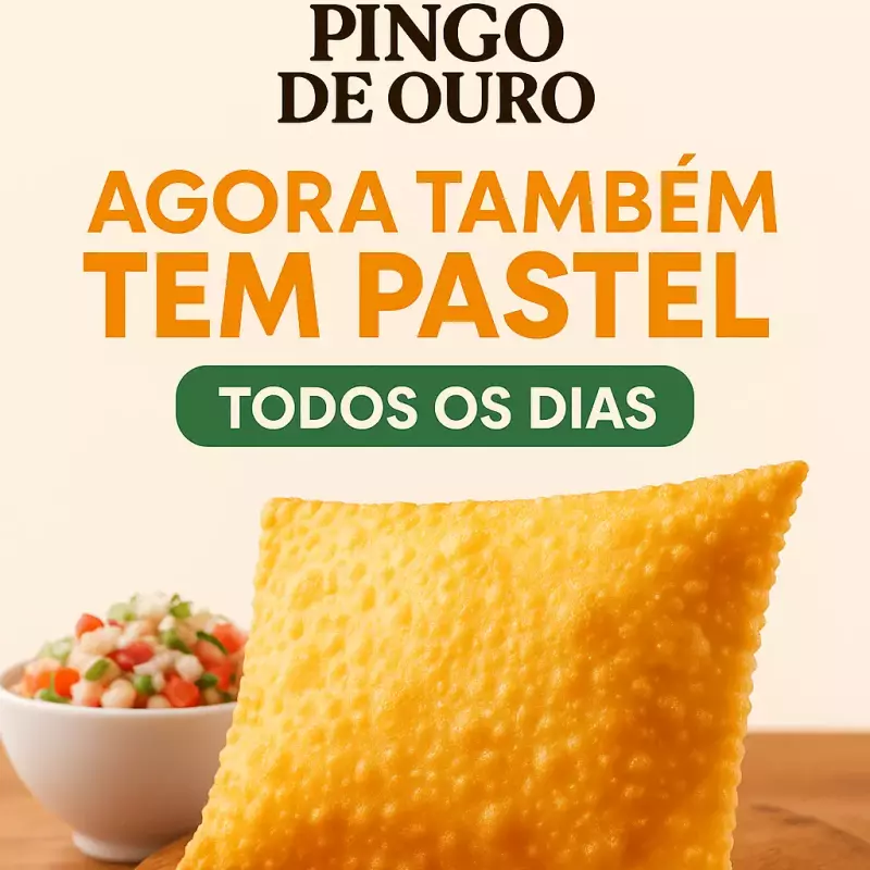 Pastel  5 QUEIJOS