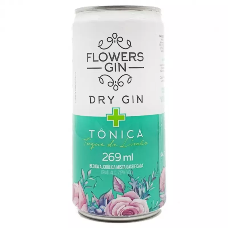 GIN FLOWER LIMÃO LT 269 ML