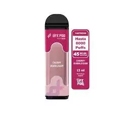 Refil Life Pod 8k Cherry bubblegum