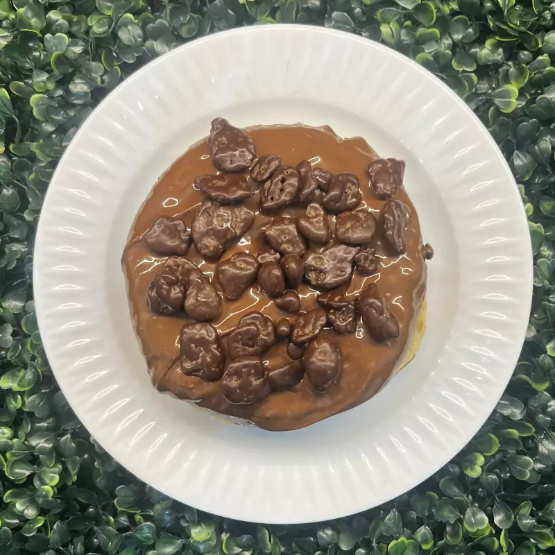 Donut de Ovomaltine Rocks ao Leite