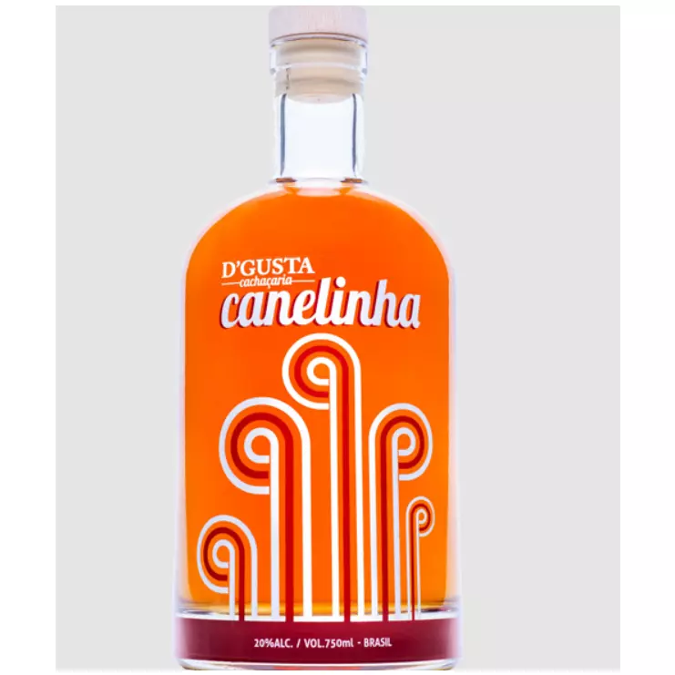 Cachaça D gusta canelinha