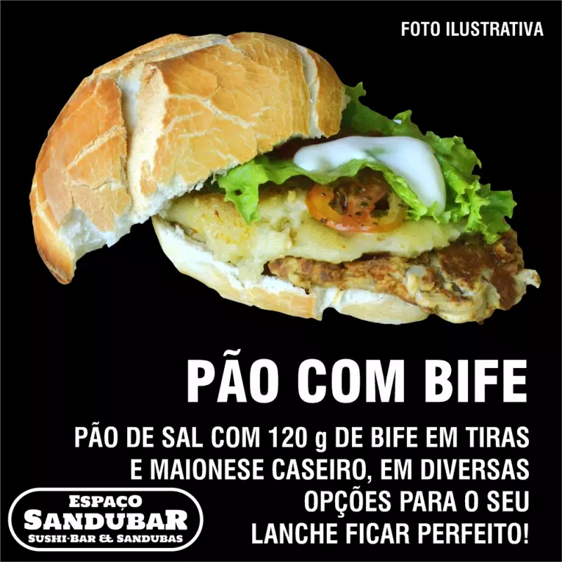 Pão com Bife