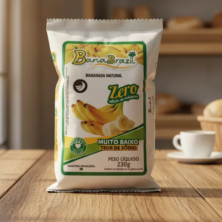 Bananada Natural BananaBrazil 230g