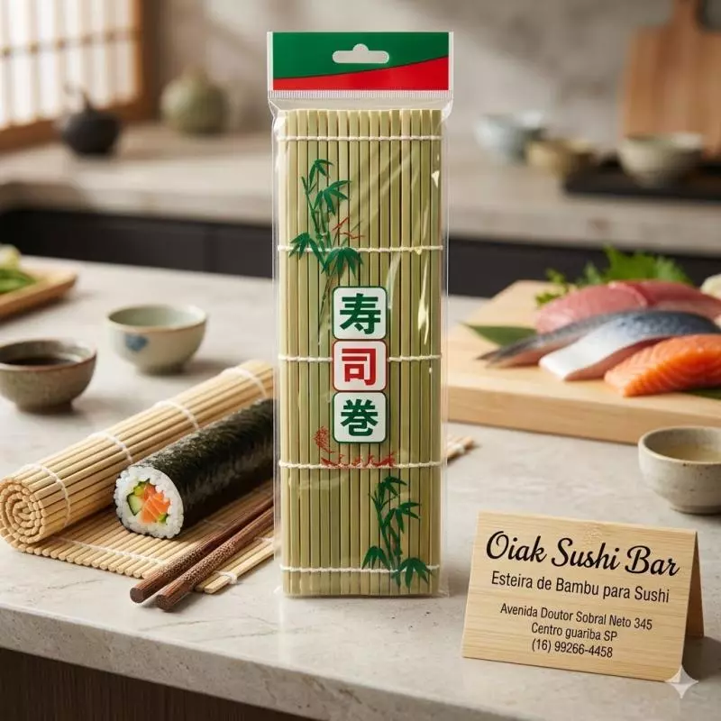 Esteirinha Bambu Enrolaar SUSHI