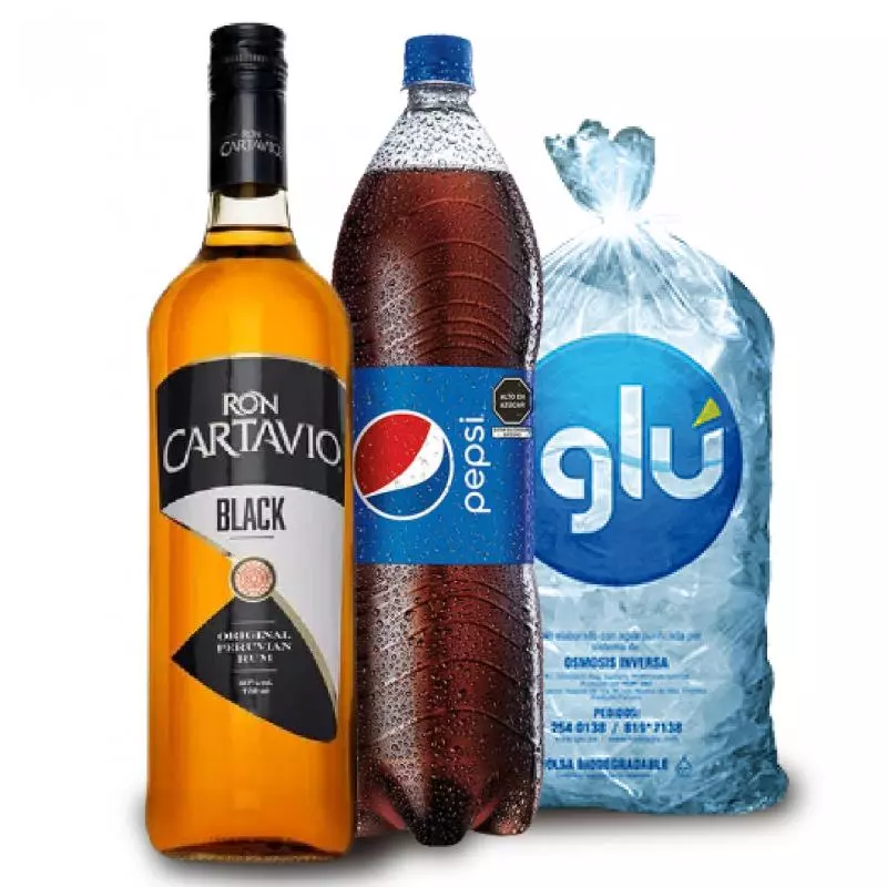 Combo Ron Cartavio Black