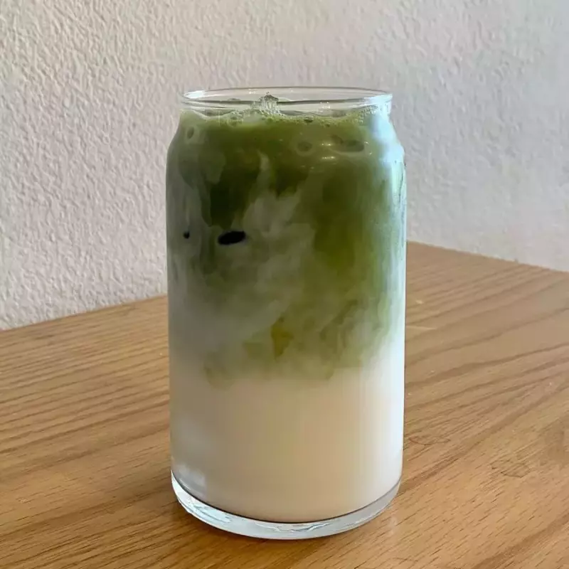 Matcha latte frío