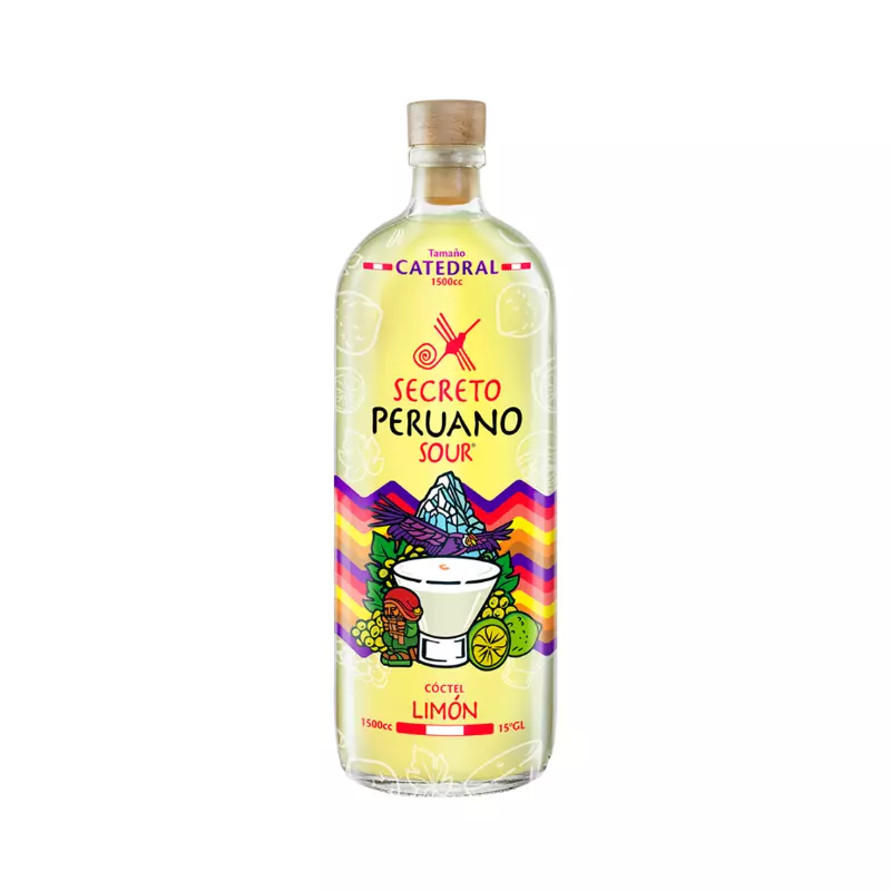 Coctel Secreto Peruano Sour 15° 1 Lt