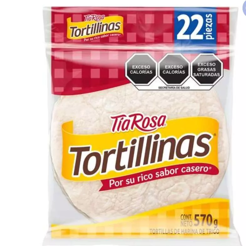 Tortillas c/22 pz