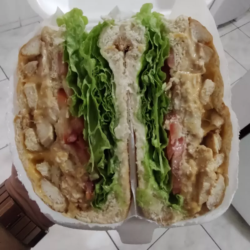 X FRANGO SALADA