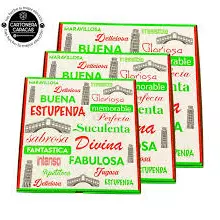 Caja de pizza clasica