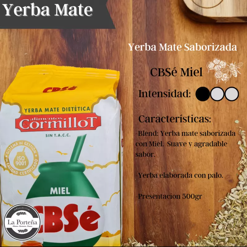 Yerba Mate CBSé Miel