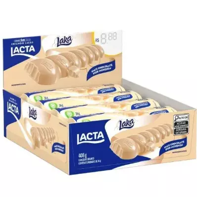 Chocolate Lacta Laka Branco 34g