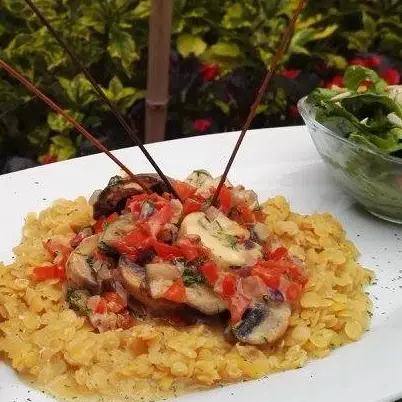 Mix of Mushrooms in Coconut Milk