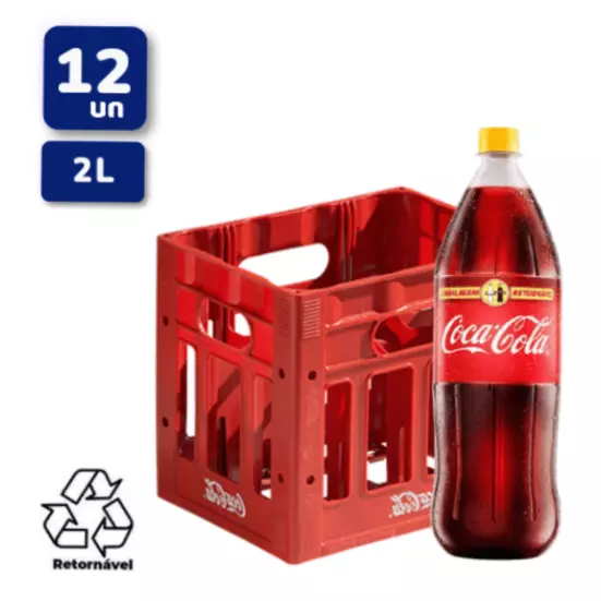 Caixa Coca-Cola 2l