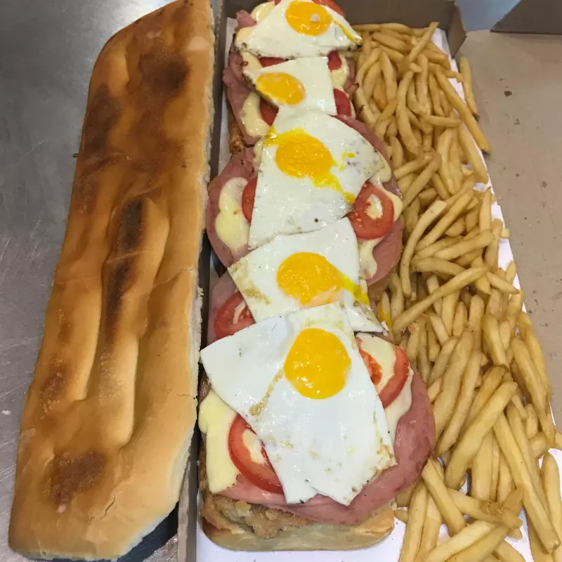 Sandwich Medio Metro Completo