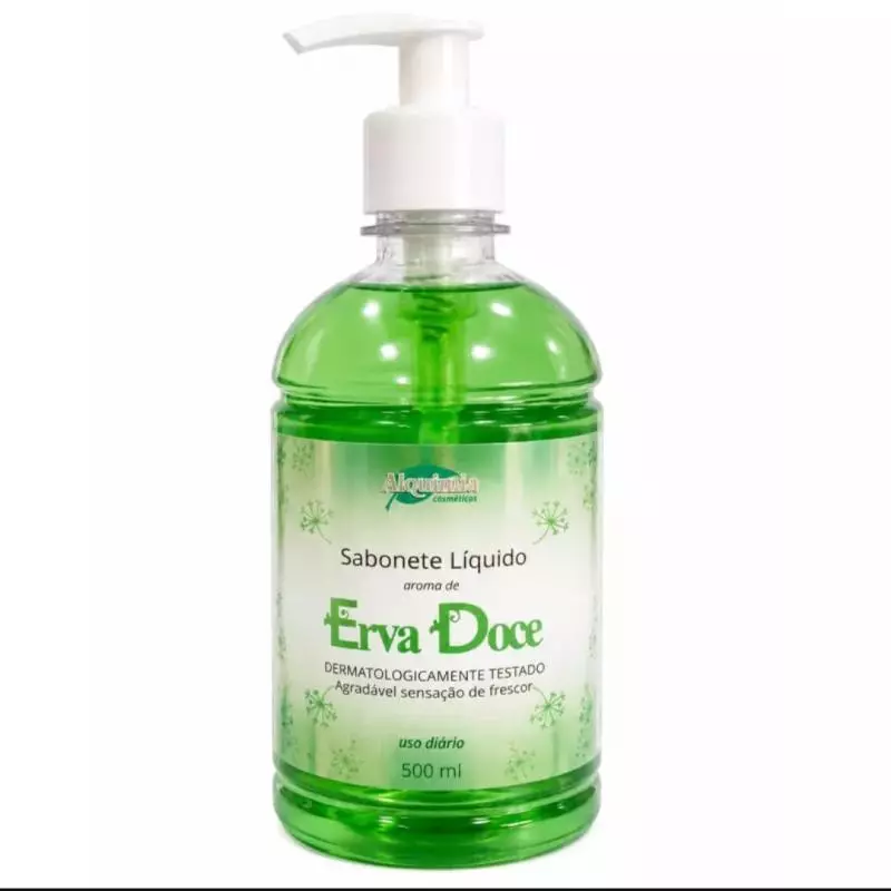 SABONETE LÍQUIDO ERVA DOCE 500ML ALQ