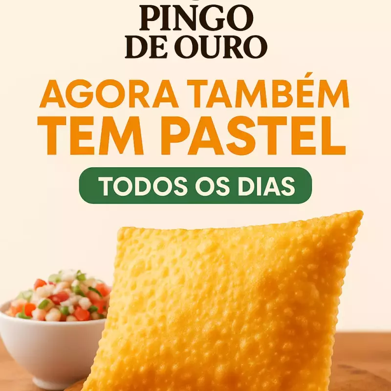 Pastel  4 QUEIJOS