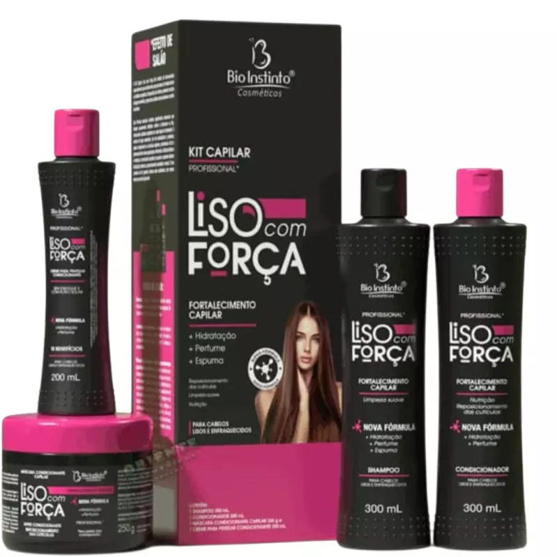 LISO COM FORÇA/BIO INSTINTO