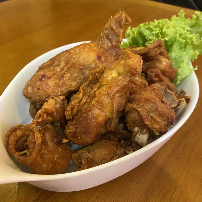Frango a passarinho