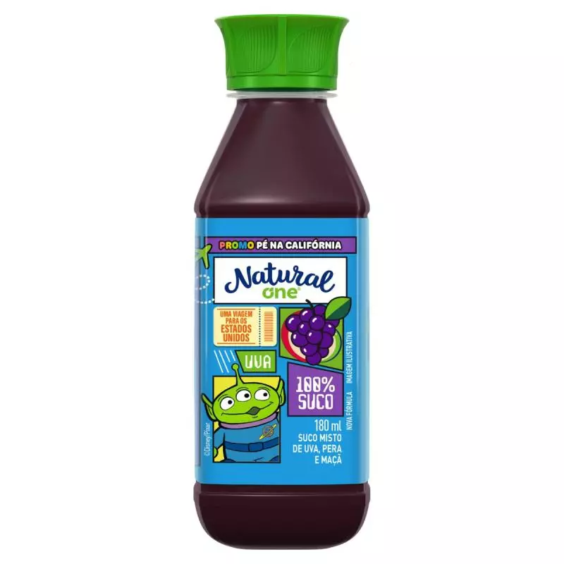 Suco natural one uva
