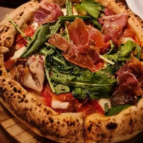 Pizza de Presunto Parma