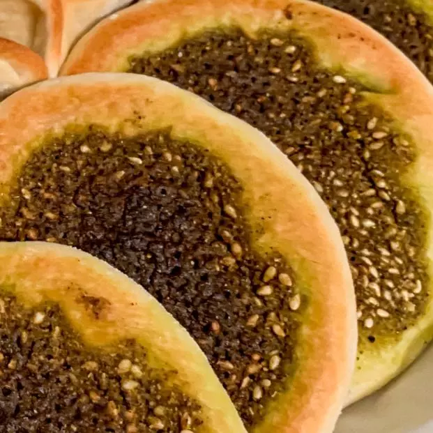 Esfiha Aberta tradicional de Zaatar