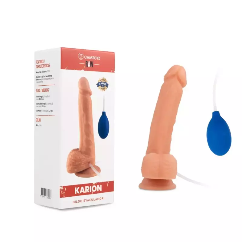 Dildo Realista Eyaculador 18cm