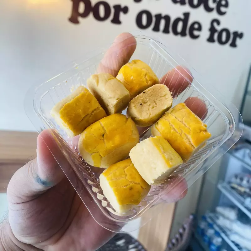 Salgadinho de queijo