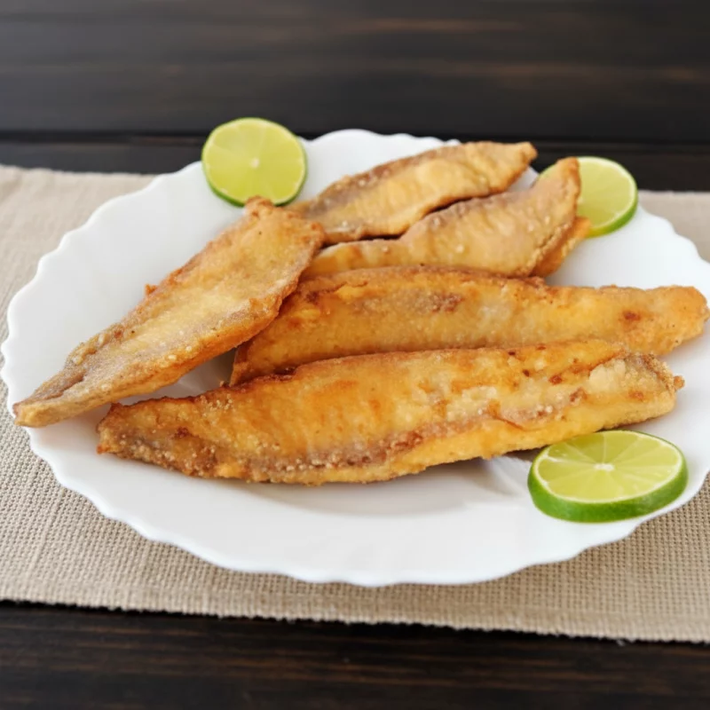 file de corvina frita