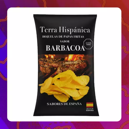 Unidad Terra Papas Barbacoa 130g