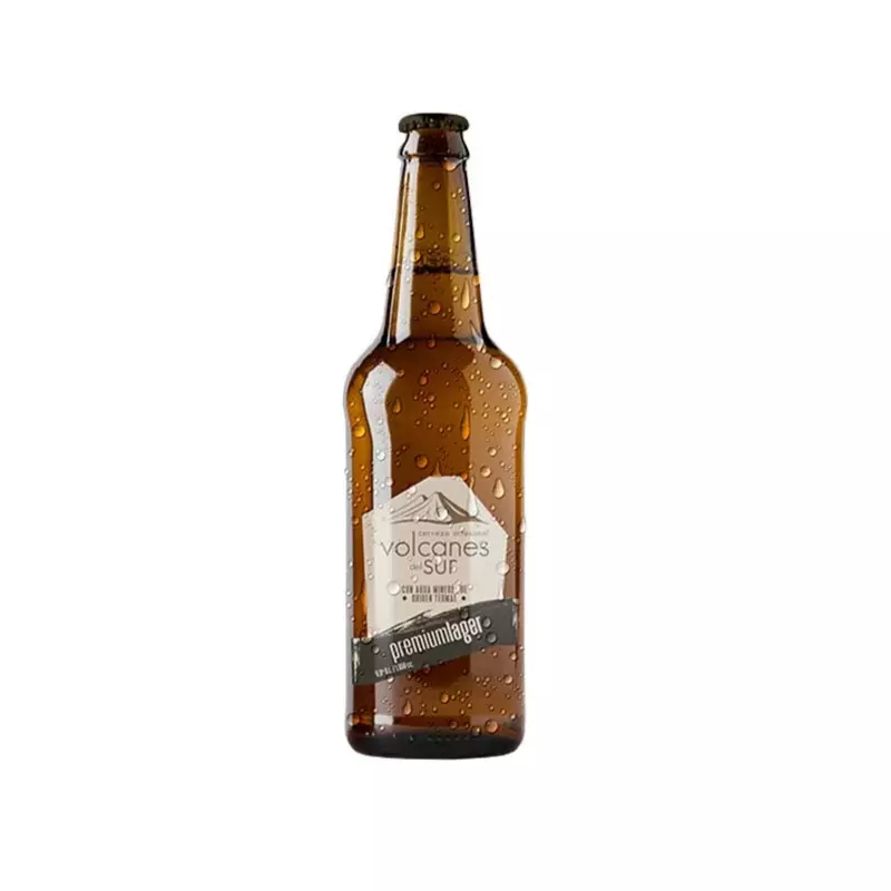 Cerveza Volcanes Premium Lager 4.6º